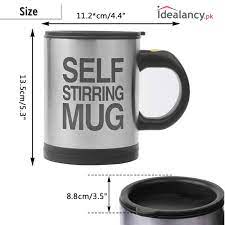 stirring mug